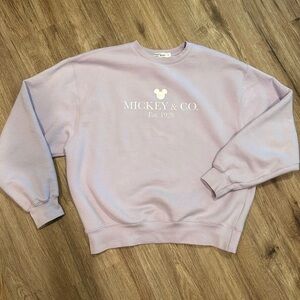 Women’s Mickey & Co. Light Purple Sweatshirt